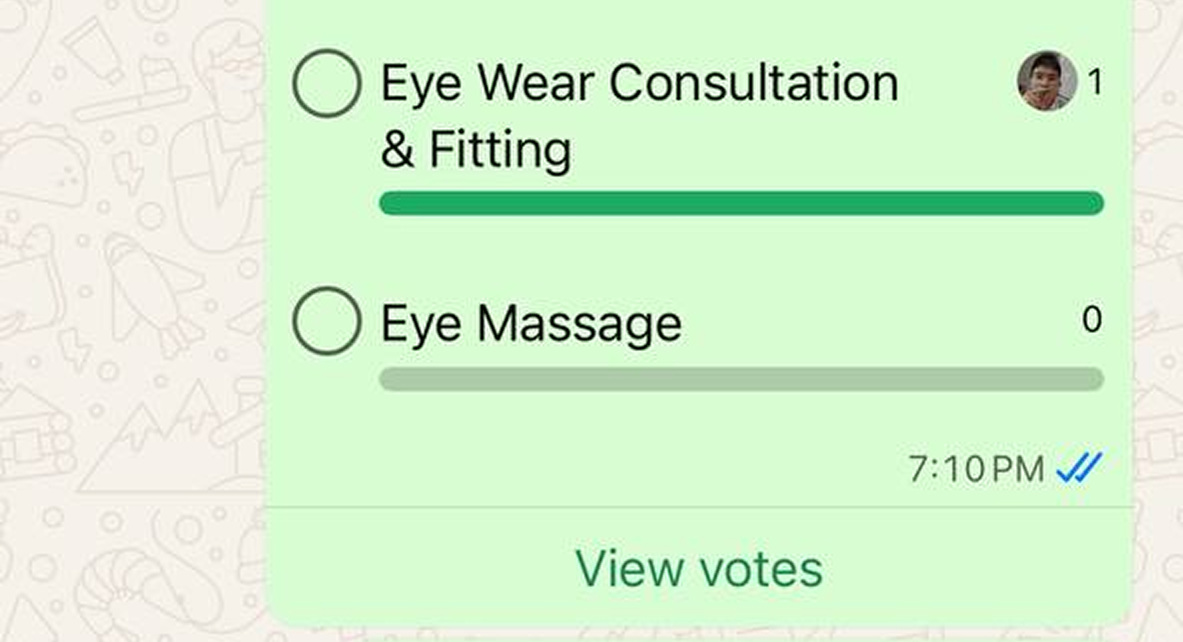 Poll automation sample